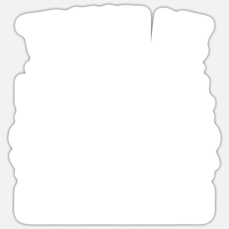 Supervisor Idea Trust Professioneller Supervisor - Sticker Größe S (10 x 10 cm) - Mattweiß