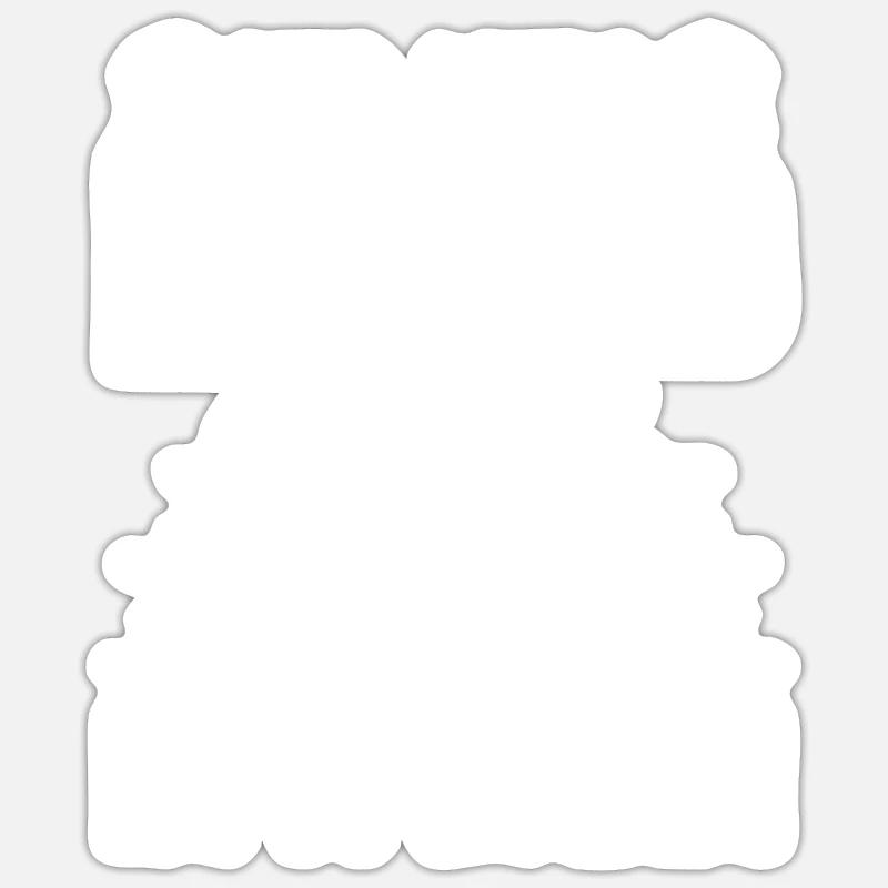 Ja, ich bin in einer Scheune aufgewachsen Sticker Größe S (10 x 10 cm)