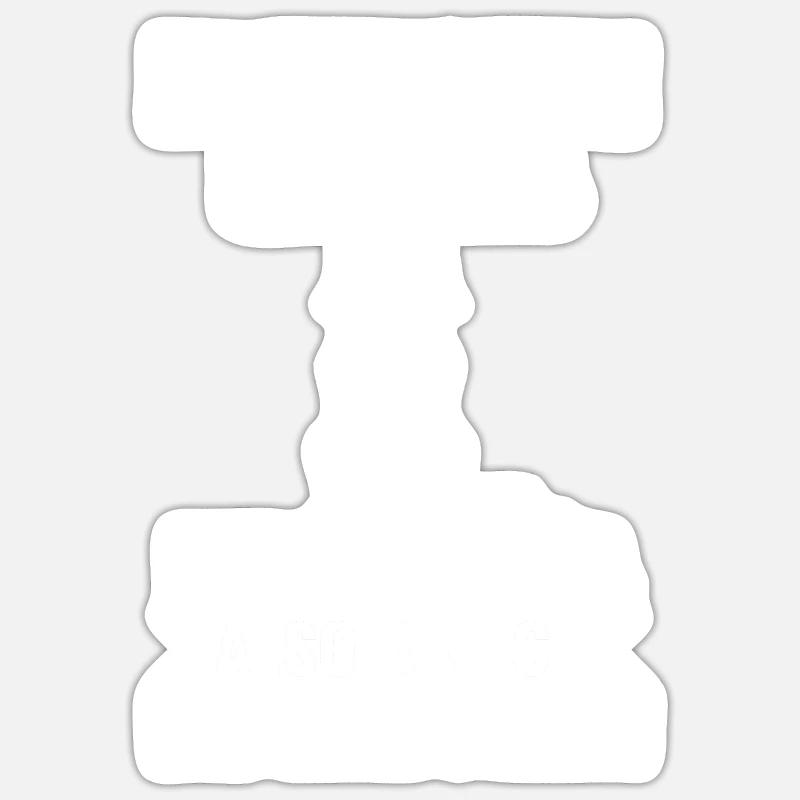 Frettchen sind süß ich bin süß also bin ich ein Fr Sticker Größe S (10 x 10 cm)