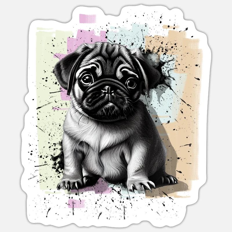 Sticker Größe S (10 x 10 cm) - 