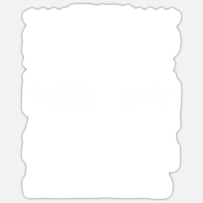 Meat diet Sticker size S (10 x 10 cm)