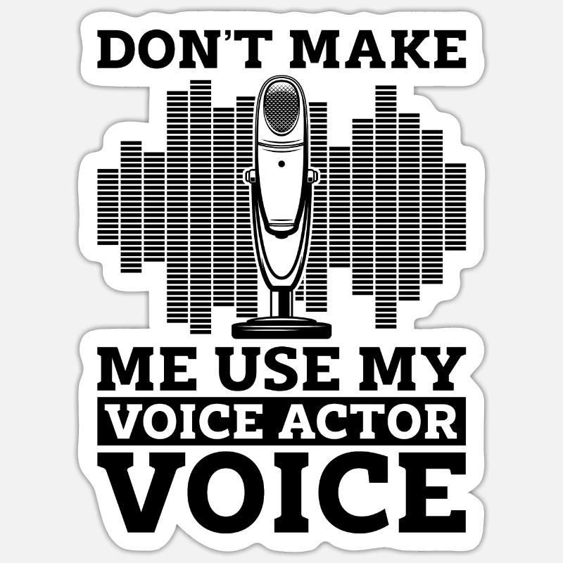 Ne me faites pas utiliser mon annonceur comme doubleur Sticker taille S (10 x 10 cm)