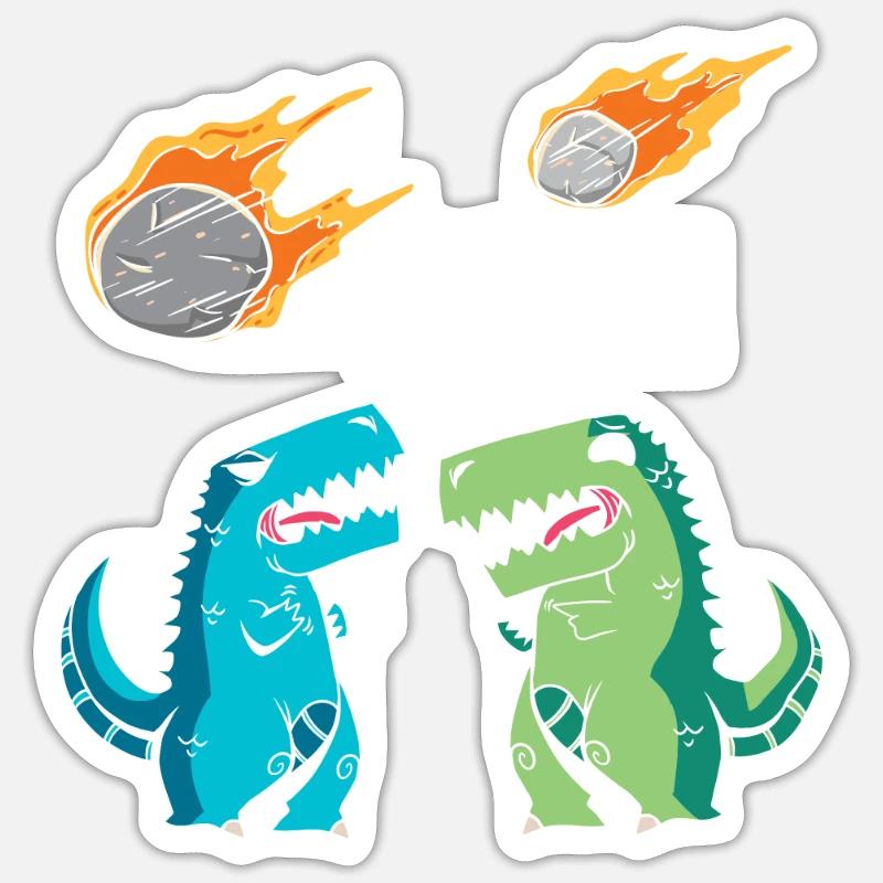 Redirection vers Space Space Dinosaur Astroid Sticker taille S (10 x 10 cm)