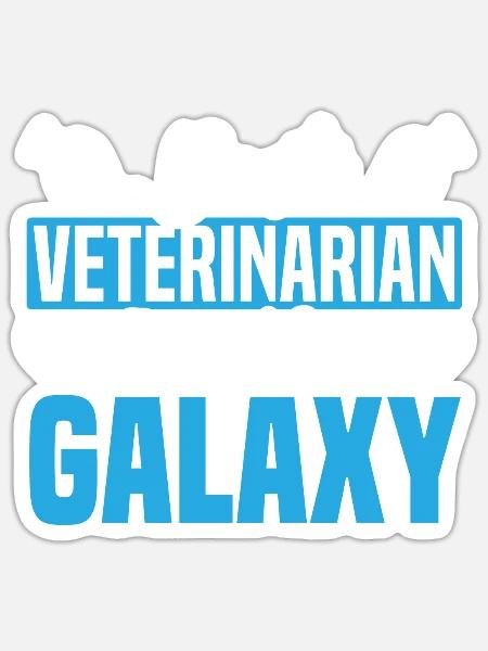 Tierflüsterer, Tierarzt, Tierarzt, Tierarzt - Sticker Größe S (10 x 10 cm) - Mattweiß