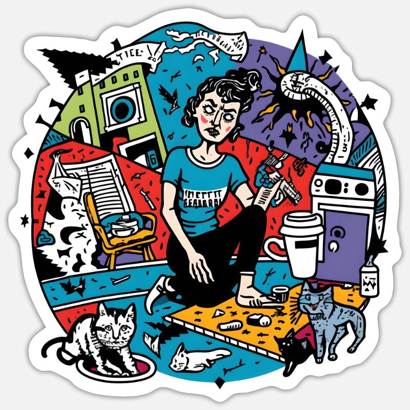 Sticker size S (10 x 10 cm) - 