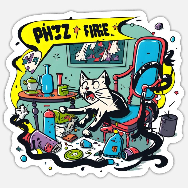 Sticker taille S (10 x 10 cm) - 