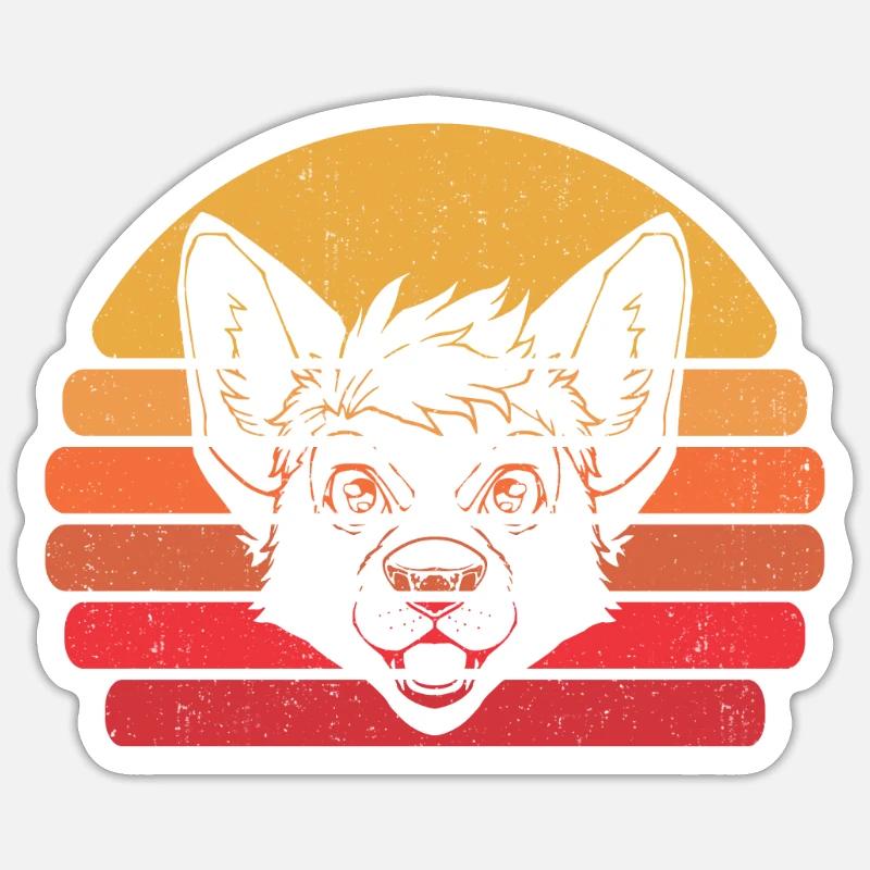 Sticker Größe S (10 x 10 cm) - 