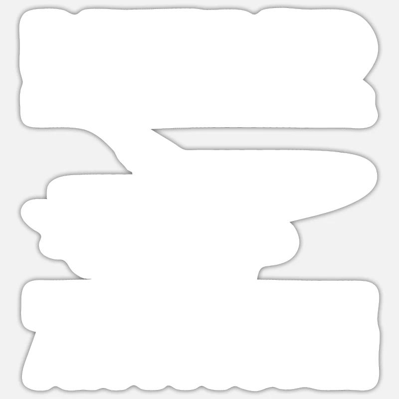 Sticker taille S (10 x 10 cm) -