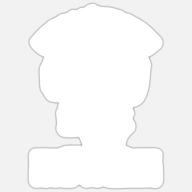 Erdmännchen Nerdmännchen Sticker Größe S (10 x 10 cm)