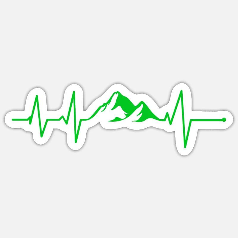 klettern Bergsteiger Wanderer Summit - Sticker Größe S (10 x 10 cm) - Mattweiß