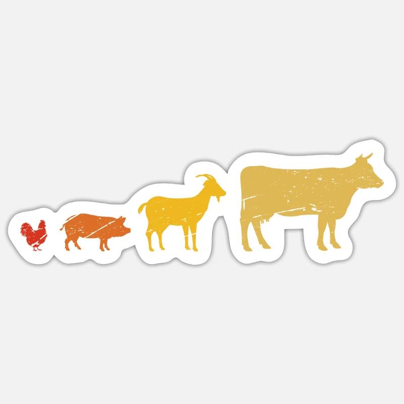 Sticker Größe S (10 x 10 cm) - 