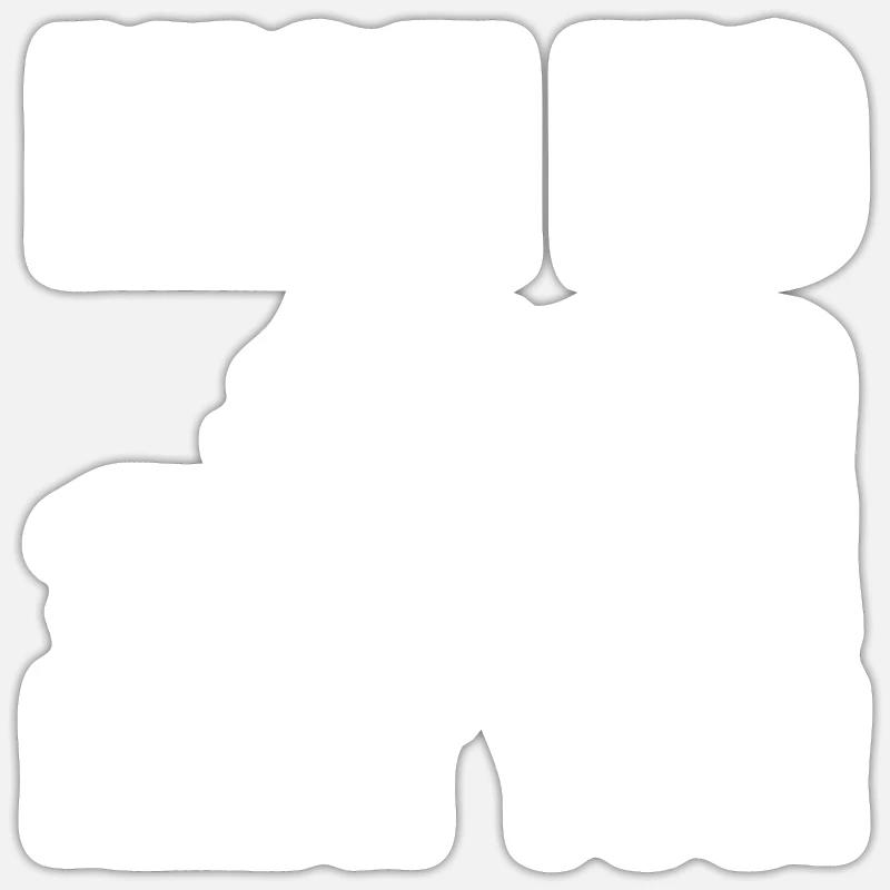 C’est bien que tu existes Sticker taille S (10 x 10 cm)