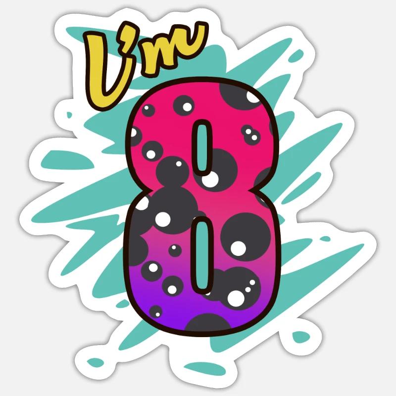 Sticker taille S (10 x 10 cm) - 