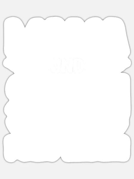 Mama und Sohn - Sticker Größe S (10 x 10 cm) - Mattweiß