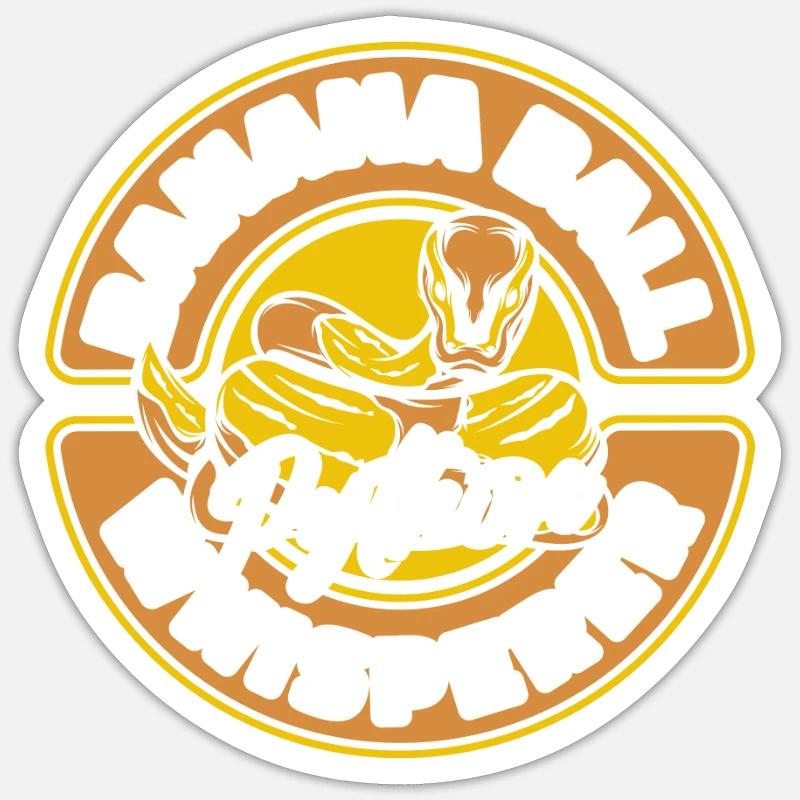 Banana Ball Python Whisperer Python Banana Ball Sticker size S (10 x 10 cm)