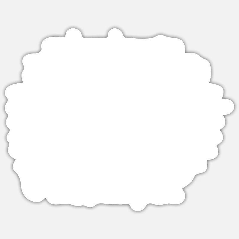 I work with my hands - Construction Sticker size S (10 x 10 cm)