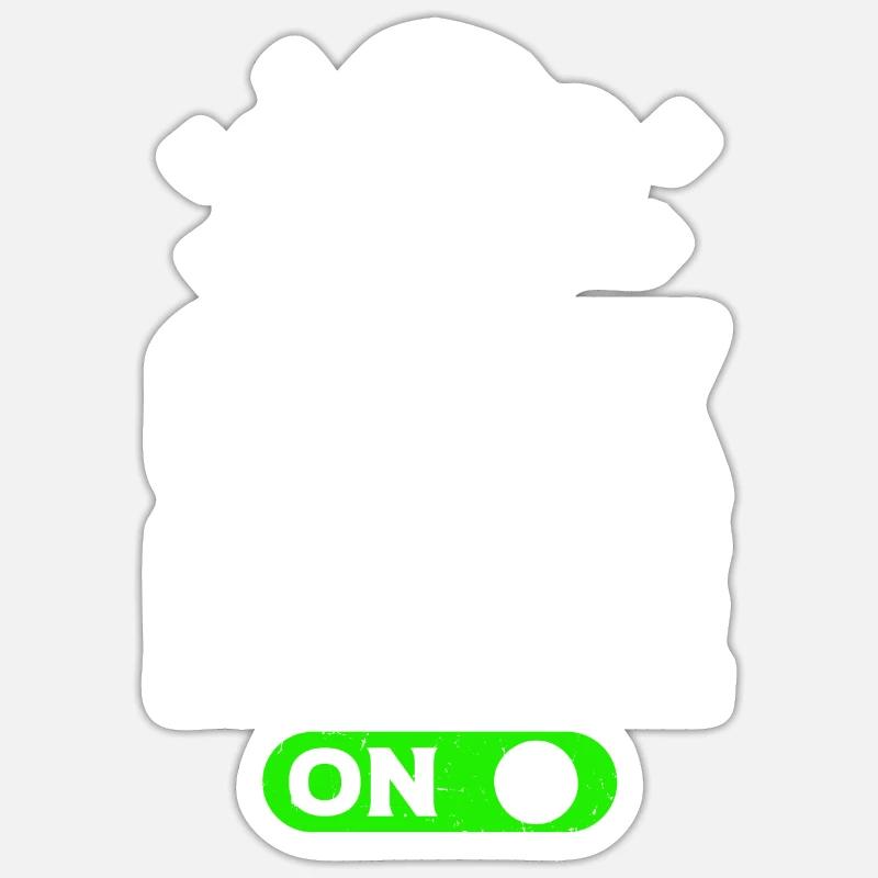 Cook Mode On Cooking Chef's Hat Chef Cook Mode Foo Sticker Größe S (10 x 10 cm)