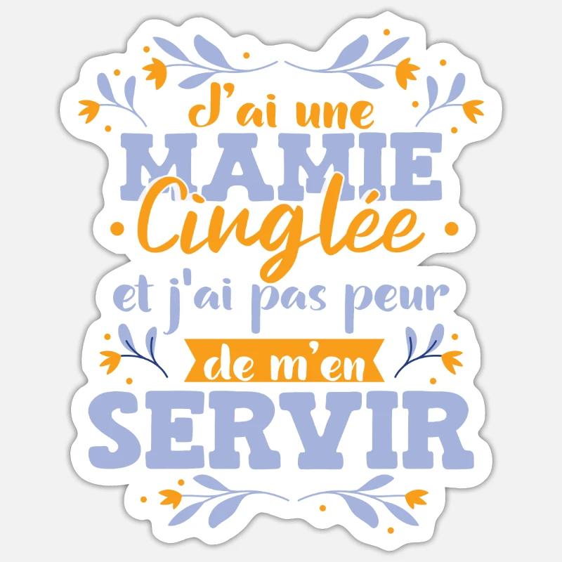 Sticker taille S (10 x 10 cm) - 