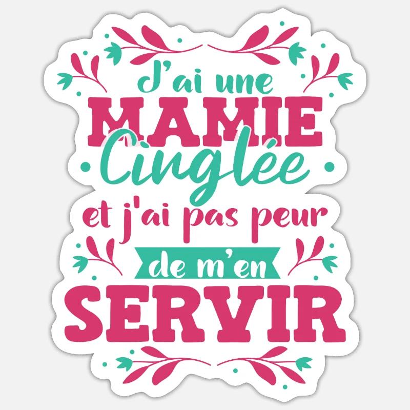 Sticker taille S (10 x 10 cm) - 
