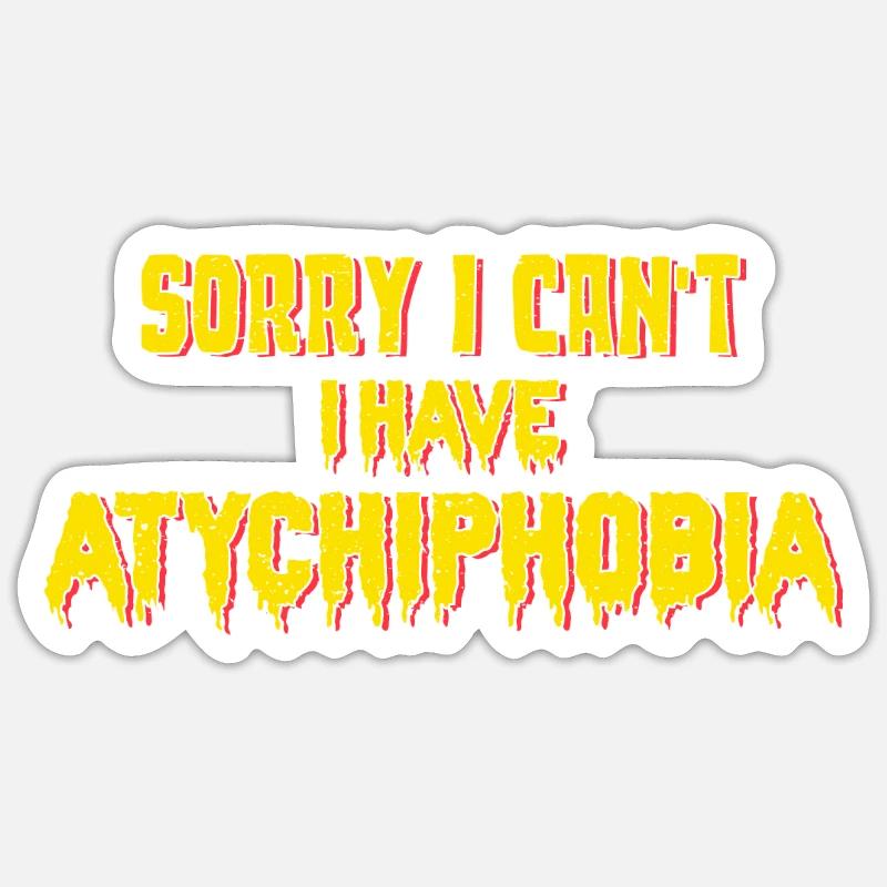 Atychiphobia Graph Atychiphobia Consciousness Sticker size S (10 x 10 cm)