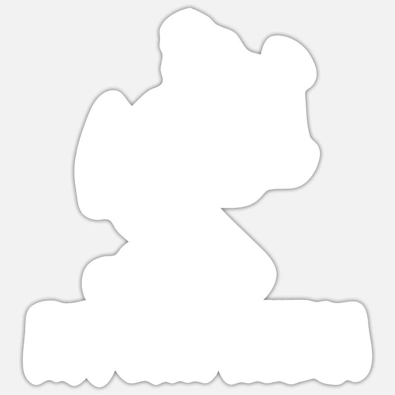 Atychiphobie Atychiphobie Conscience Sticker taille S (10 x 10 cm)