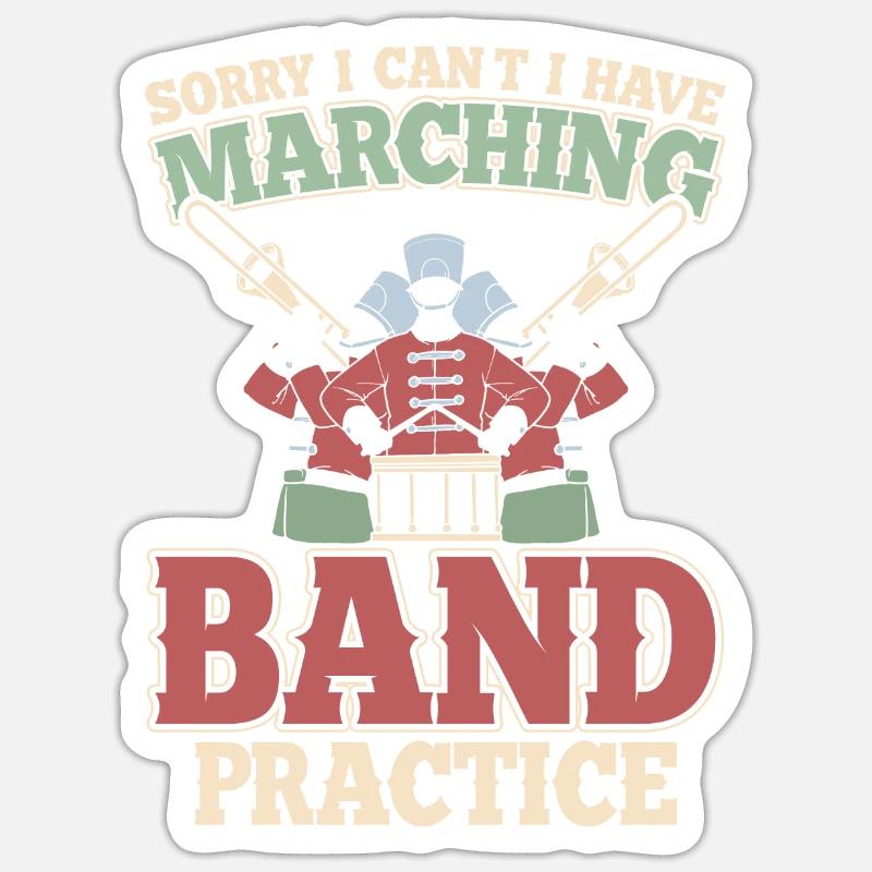 Fan Driving Train Playing Parade Practicing Sticker size S (10 x 10 cm)