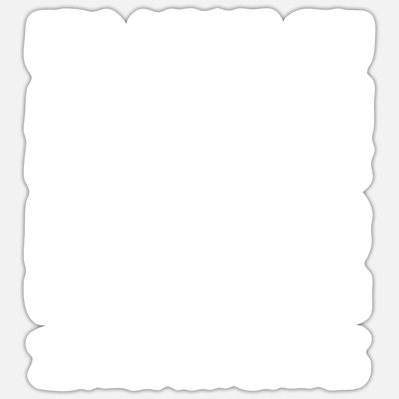 Mich Kann Man Nicht Beleidigen Netter Versuch Spaß - Sticker Größe S (10 x 10 cm) - Mattweiß