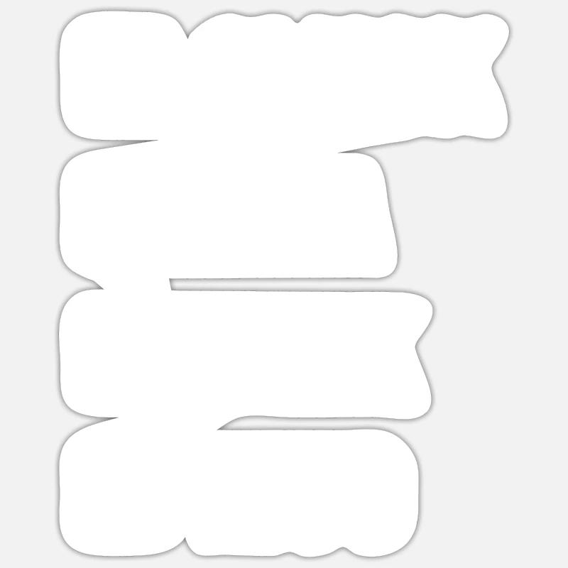 Sticker Größe S (10 x 10 cm) - 