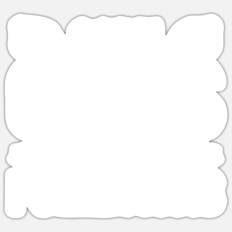 Corn cows and thoroughbreds Sticker size S (10 x 10 cm)