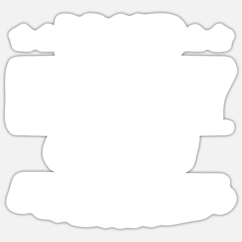 Stolzer Vater einiger dummer Kinder Sticker Größe S (10 x 10 cm)