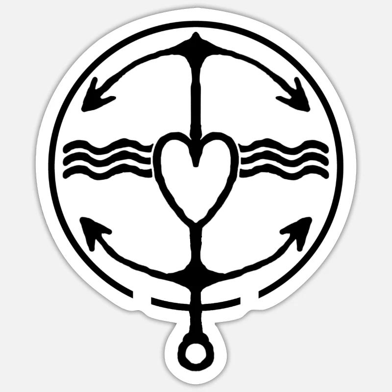 Same Love Herz Sticker Größe S (10 x 10 cm)