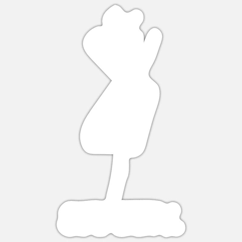 Sticker Größe S (10 x 10 cm) - 