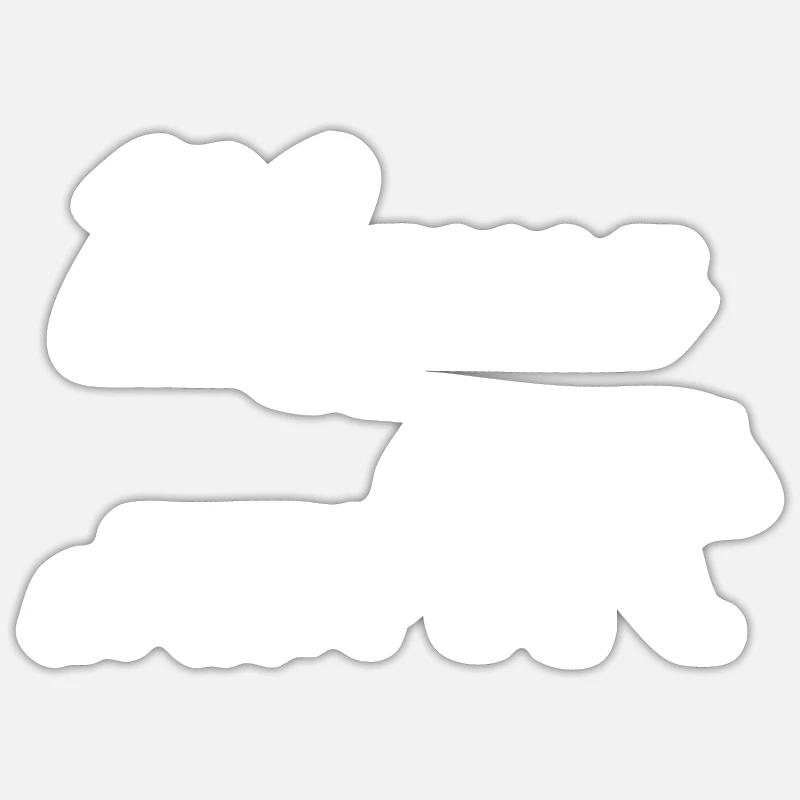 Mama Bär - Mit Zwei Jungen Zwillingsmutter Muttertag Gi Sticker Größe S (10 x 10 cm)