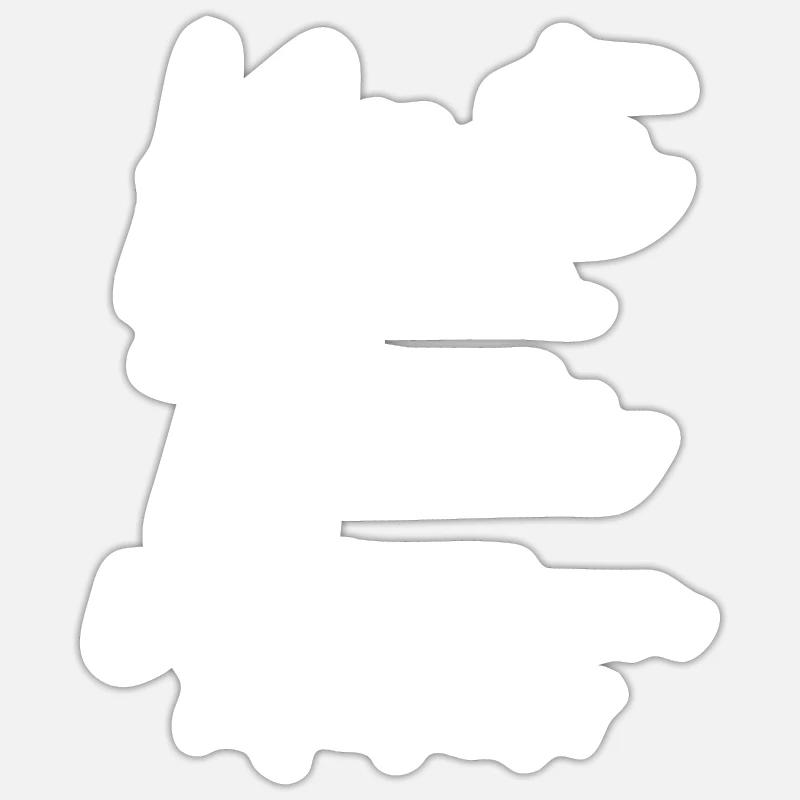 Muttertag Karate-Mutter wie eine normale Mutter, aber Wayf Sticker Größe S (10 x 10 cm)