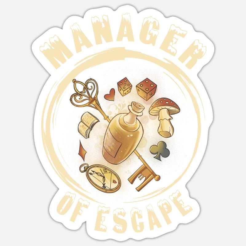 Sticker taille S (10 x 10 cm) -