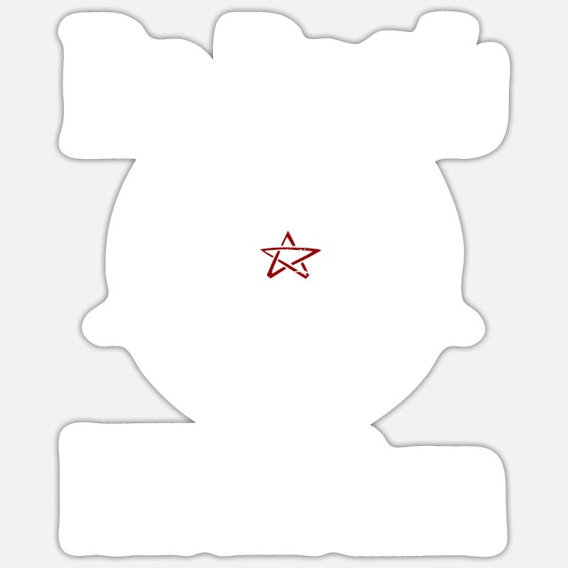 Satan Beelzebub Devil Gothic Pentagram Mystical Sticker size S (10 x 10 cm)