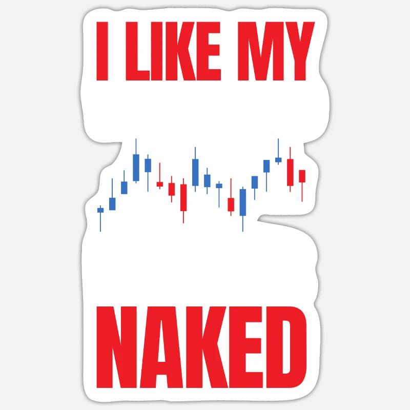 Volatility Options Trading Trader - Sticker Größe S (10 x 10 cm) - Mattweiß