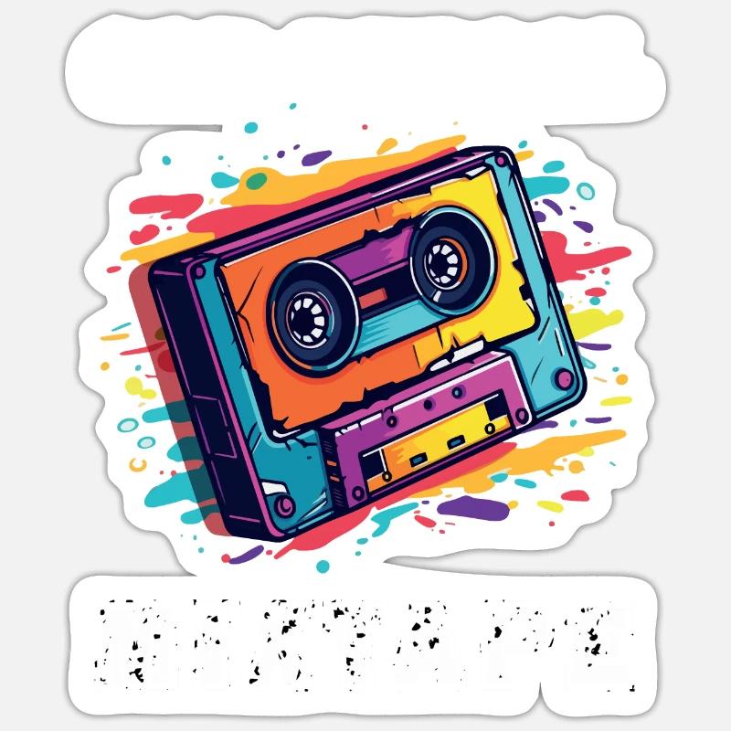 Sticker taille S (10 x 10 cm) - 