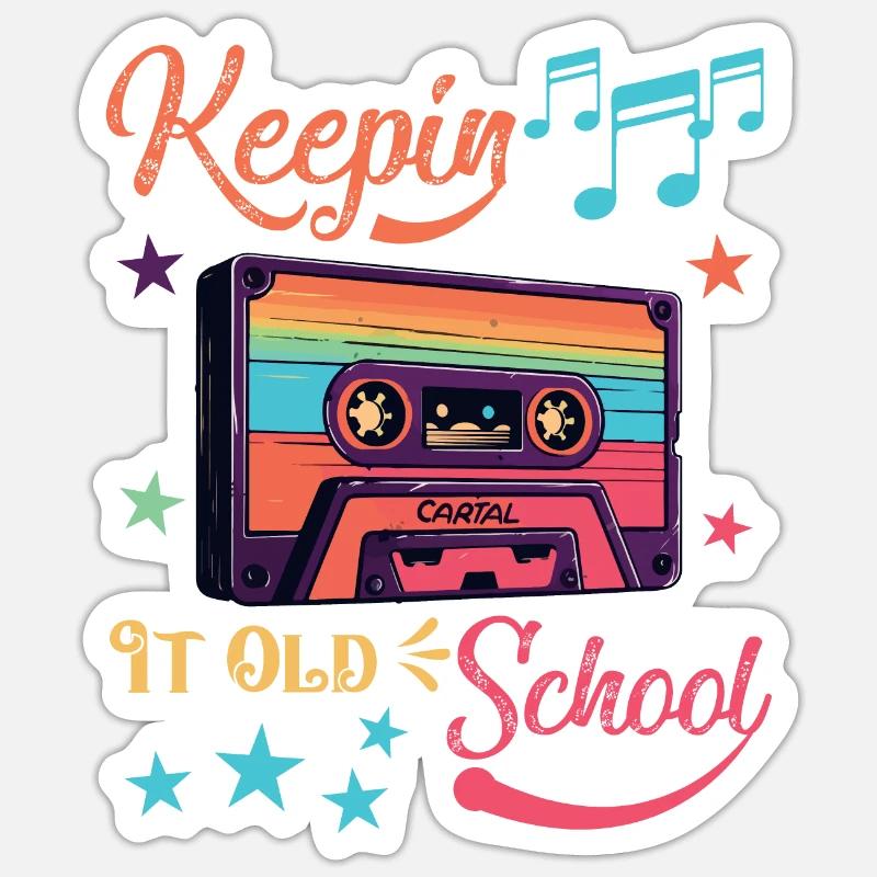 Sticker Größe S (10 x 10 cm) - 