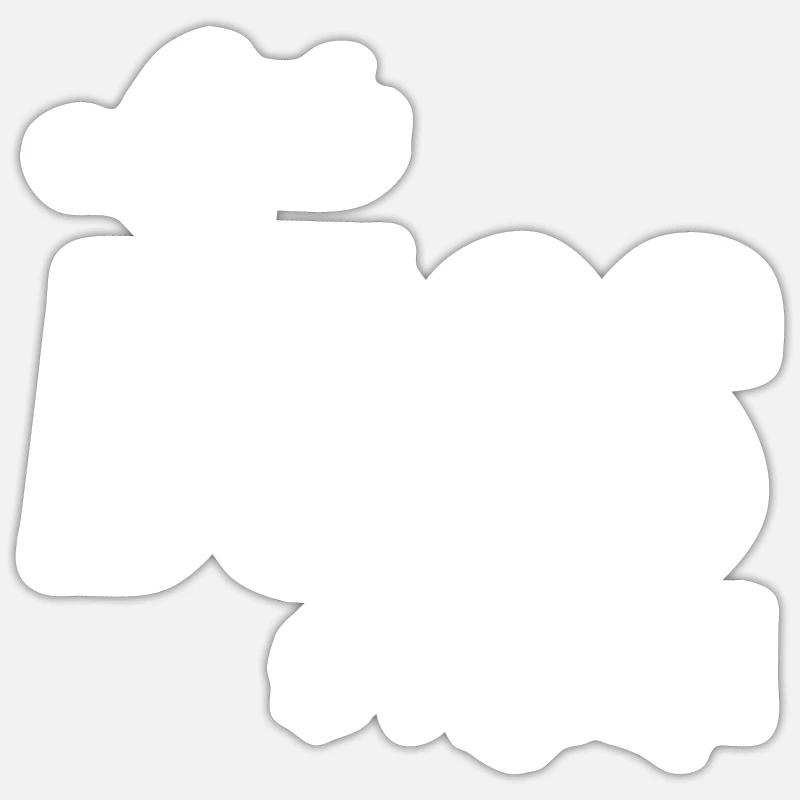 Sticker Größe S (10 x 10 cm) - 