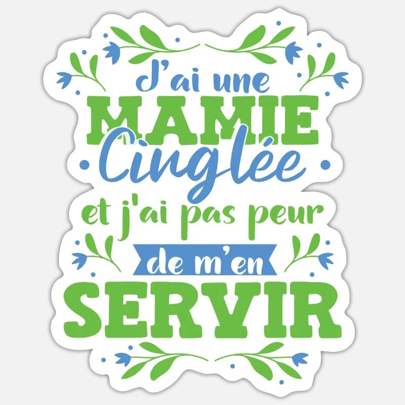Sticker taille S (10 x 10 cm) - 