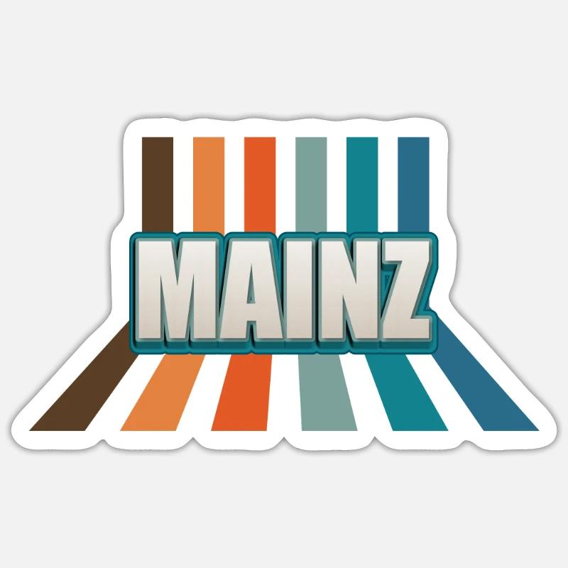 Mainzerin Mainzer Mainz Sticker size S (10 x 10 cm)