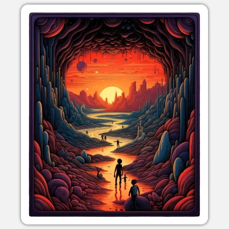 Sticker Größe S (10 x 10 cm) - 