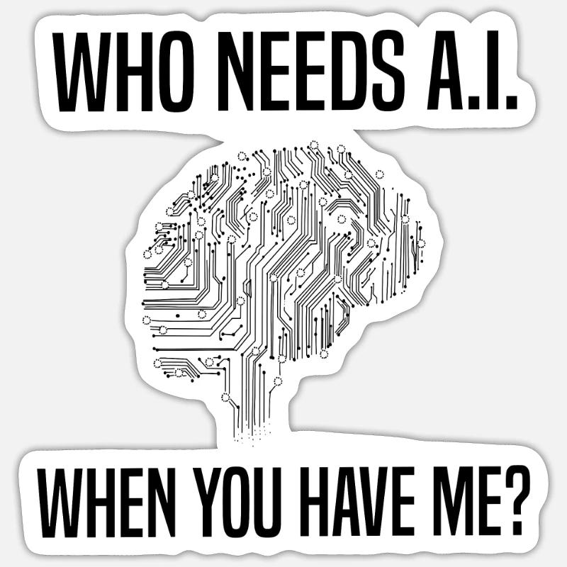 Internet Des Objets IOT Programmeur Admin IT Sticker taille S (10 x 10 cm)