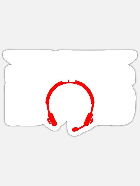 Notruf Leitstelle Einsatzzentrale Vater - Sticker Größe S (10 x 10 cm) - Mattweiß