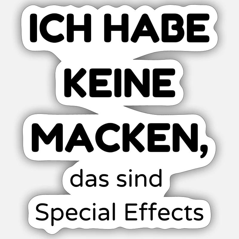 Macken Sticker Größe S (10 x 10 cm)