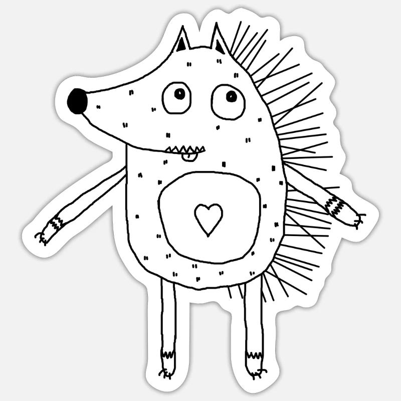 Sticker taille S (10 x 10 cm) - 