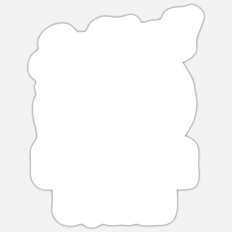 Softball Squad - Sticker size S (10 x 10 cm) - white matte