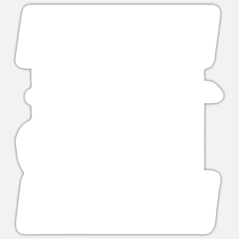Interprétation du violon Sticker taille S (10 x 10 cm)