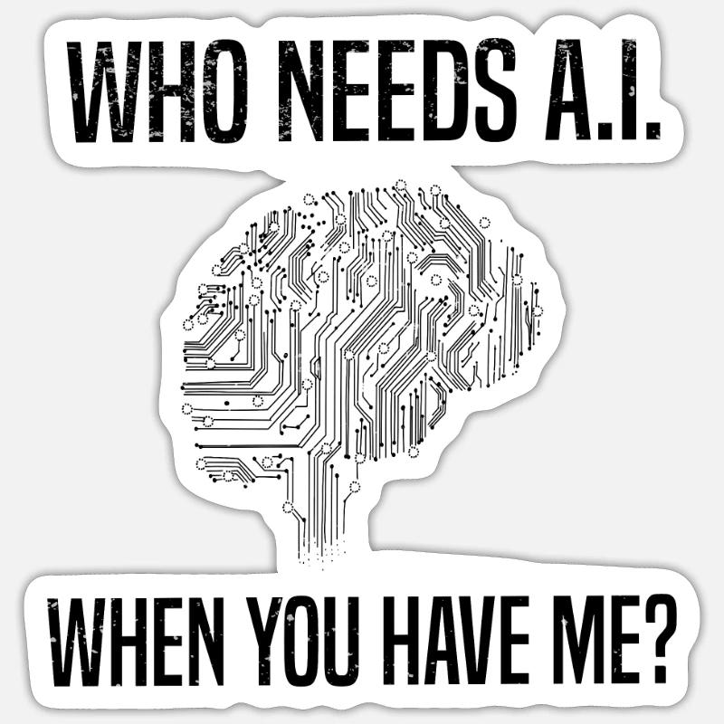 Internet Des Objets IOT Programmeur Admin IT Sticker taille S (10 x 10 cm)